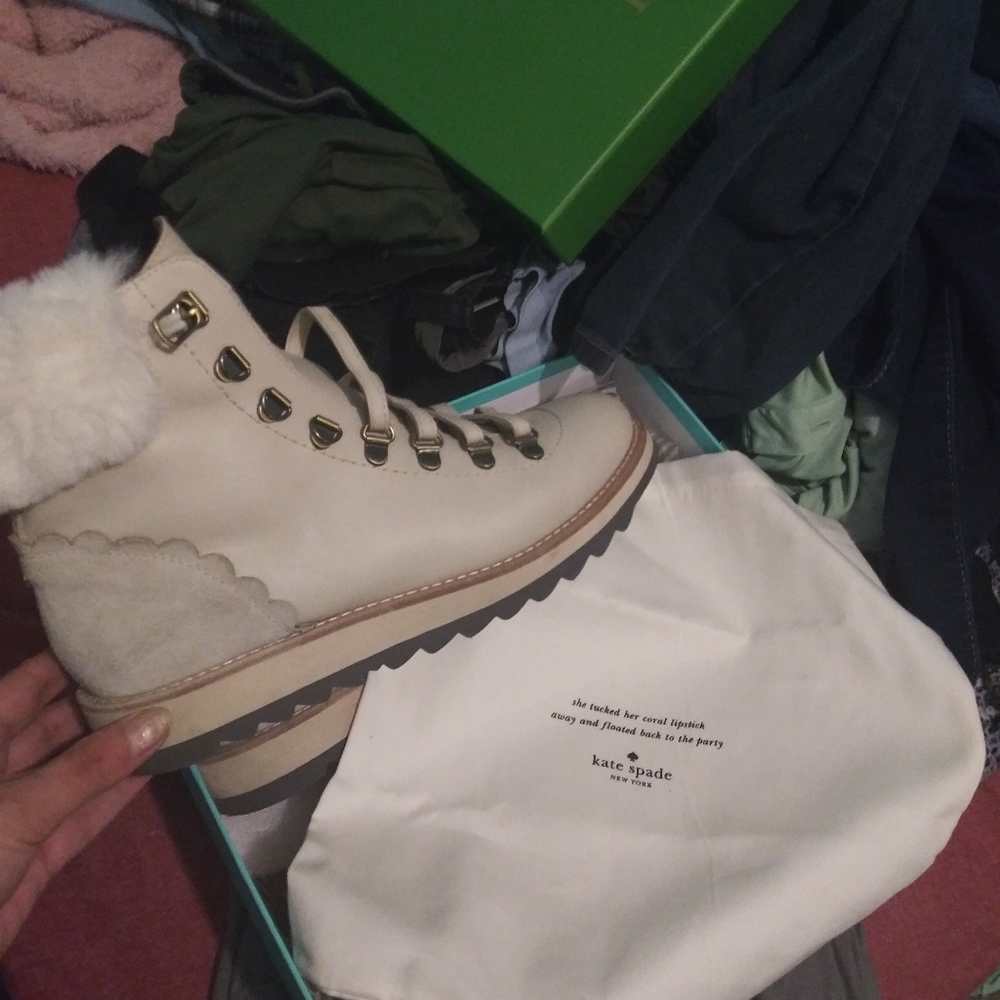 Kate spade limited addition hiking boots